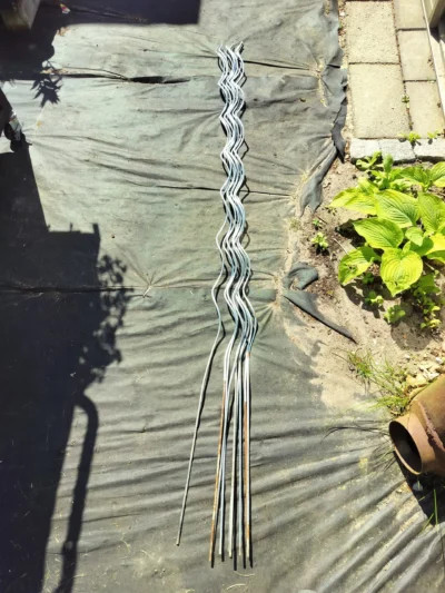 Spiral plantestøtte